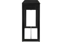 New Miliboo Mesa consola de diseño con cajones negros y dorados 115 cm AVIDAN