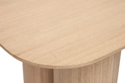 Hot Miliboo Mesa consola de diseño de madera clara 100 cm FOLEEN