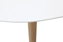 Hot Miliboo Mesa de centro diseño blanco L120 cm EKKA