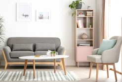 Hot Miliboo Mesa de centro diseño blanco L120 cm EKKA