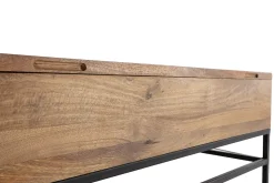 Sale Miliboo Mesa de centro elevable industrial mango y metal L110 cm YPSTER