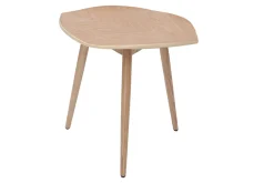 Sale Miliboo Mesa de centro madera en forma de hoja L60 cm PHYLL