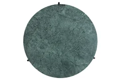 New Miliboo Mesa de centro redonda de mármol verde 90 cm diám. BUMCELLO