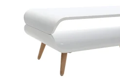 Best Sale Miliboo Mesa de centro vintage blanca TAKLA