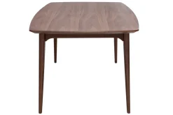 Cheap Miliboo Mesa de comedor diseño extensible nogal L180-230 FIFTIES