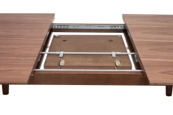 Cheap Miliboo Mesa de comedor diseño extensible nogal L180-230 FIFTIES