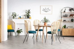 Hot Miliboo Mesa de comedor diseño fresno LIVIA