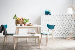 Sale Miliboo Mesa de comedor diseño L120 LEENA
