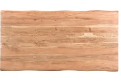 Cheap Miliboo Mesa de comedor en acacia y metal L175 EDGE