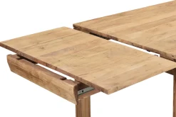 Store Miliboo Mesa de comedor extensible en acacia maciza L120-210 cm BALTO