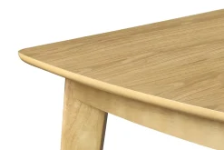 Store Miliboo Mesa de comedor extensible nórdica en madera clara L150-200 LEENA