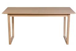 Sale Miliboo Mesa de comedor extensible chapado roble L160-240 cm LAHO