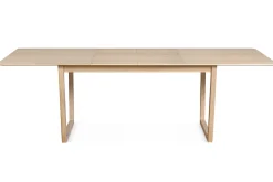 Sale Miliboo Mesa de comedor extensible chapado roble L160-240 cm LAHO