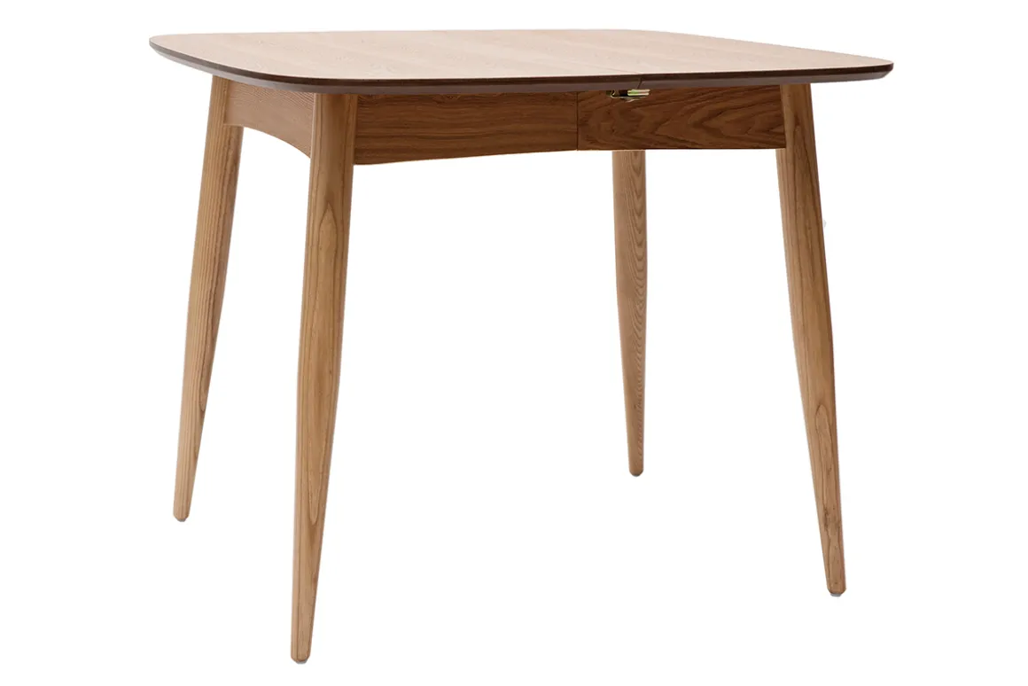 Sale Miliboo Mesa de comedor extensible fresno natural L90-130 cm NORDECO