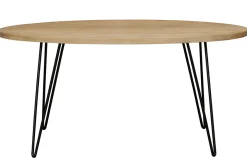 New Miliboo Mesa de comedor oval en mango macizo L160 x l90 cm VIBES
