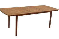 Discount Miliboo Mesa de jardín extensible de acacia maciza 4/8 personas CANOPEE