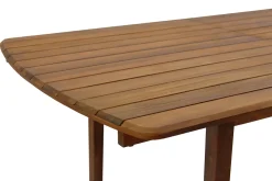 Discount Miliboo Mesa de jardín extensible de acacia maciza 4/8 personas CANOPEE