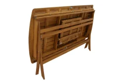 Discount Miliboo Mesa de jardín extensible de madera maciza con extensiones 180-240 cm CANOPEE