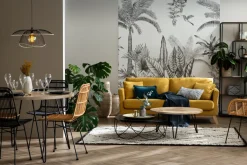 Outlet Miliboo Mesa redonda en mango macizo D116 cm VIBES