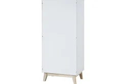 Best Sale Miliboo Mueble de almacenaje blanco 3 puertas LEENA