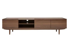 Hot Miliboo Mueble TV con puertas de madera oscura 180 cm SANAA
