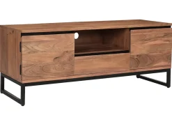Fashion Miliboo Mueble TV de acacia maciza 135 cm HOORN