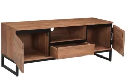 Fashion Miliboo Mueble TV de acacia maciza 135 cm HOORN