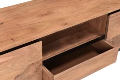Fashion Miliboo Mueble TV de acacia maciza 135 cm HOORN