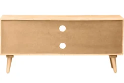 Discount Miliboo Mueble TV de madera maciza de mango 135 cm RUBIA