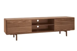 New Miliboo Mueble TV de nogal con almacenaje 180 cm SUVA