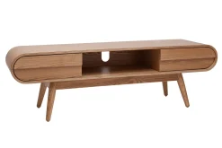 Best Miliboo Mueble TV diseño 2 cajones fresno natural BALTIK