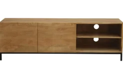 Sale Miliboo Mueble TV industrial mango y metal YPSTER