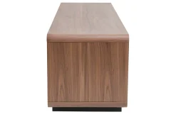 Fashion Miliboo Mueble TV vintage con acabado de nogal 160 cm JAKO