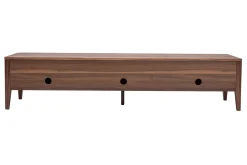 Sale Miliboo Mueble TV vintage de nogal con 3 cajones 180 cm BENJA