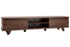 Cheap Miliboo Mueble TV vintage de nogal 180 cm FIFTIES