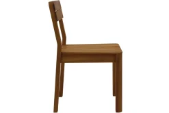 Shop Miliboo Set de 2 sillas de jardín de madera maciza AKIS