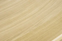 Fashion Miliboo Set de 2 sillas nórdicas de madera de roble macizo clara MAYA