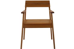 Best Miliboo Set de 2 sillones de jardín de madera maciza CANOPEE