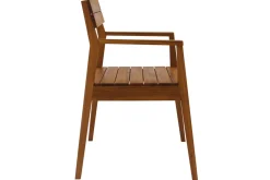 Best Miliboo Set de 2 sillones de jardín de madera maciza CANOPEE