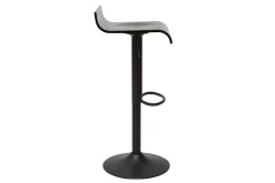 Fashion Miliboo Set de 2 taburetes de cocina de diseño negro SURF