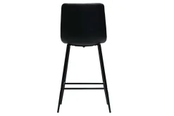 Cheap Miliboo Set de 2 taburetes de cocina de diseño negro 65 cm MAXWELL