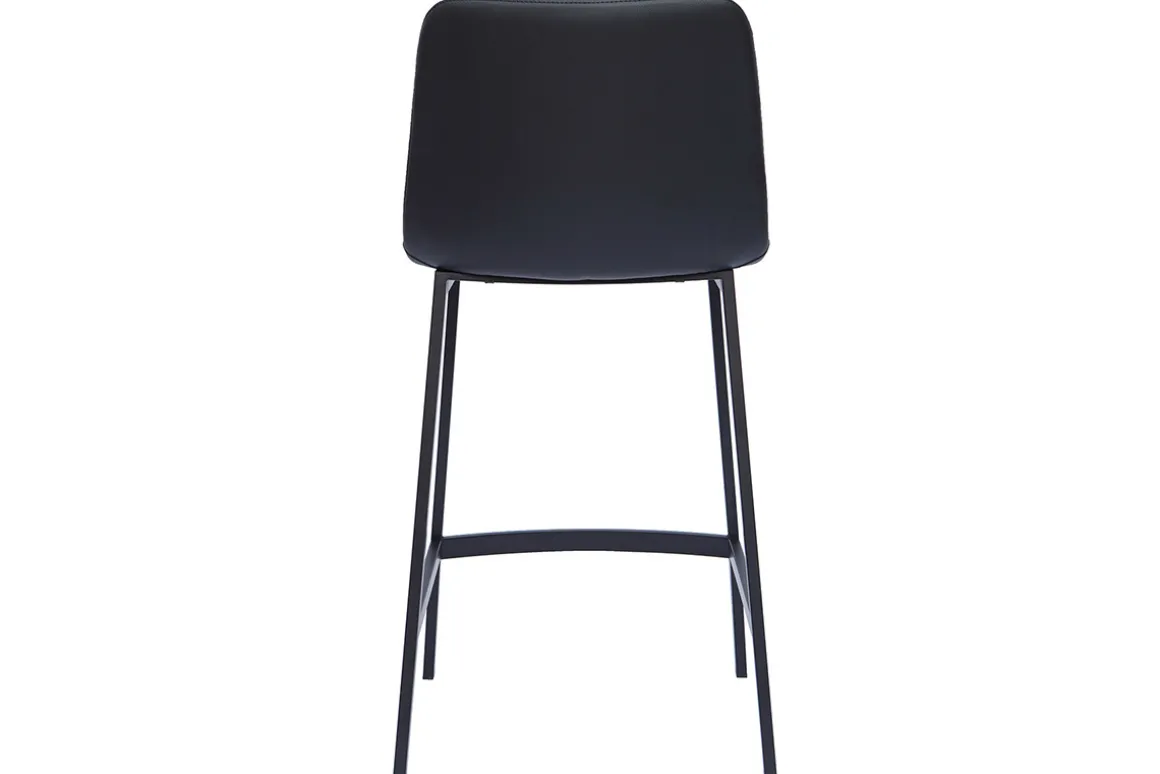 Sale Miliboo Set de 2 taburetes de cocina de diseño negro 66 cm altura ARSENE