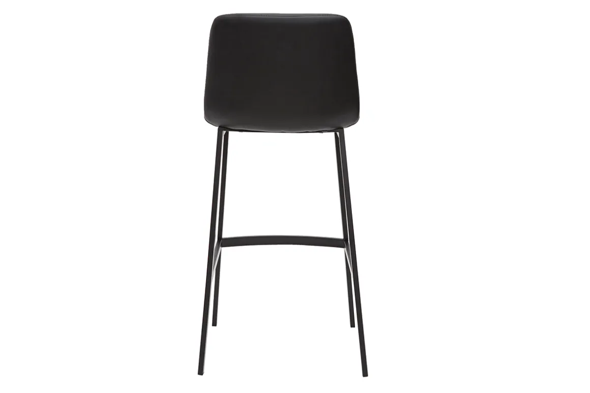 Best Sale Miliboo Set de 2 taburetes de cocina de diseño negro 75 cm ARSENE