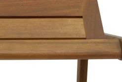 Discount Miliboo Set de 2 sillas de jardín plegables de acacia maciza CANOPEE