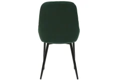 Online Miliboo Set de 2 sillas de terciopelo color verde HOLO