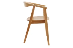 Fashion Miliboo Set de 2 sillas nórdicas de madera BAHIA