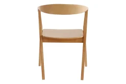Fashion Miliboo Set de 2 sillas nórdicas de madera BAHIA