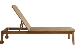 Flash Sale Miliboo Set de 2 tumbonas de acacia maciza CANOPEE