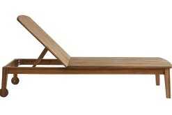Flash Sale Miliboo Set de 2 tumbonas de acacia maciza CANOPEE