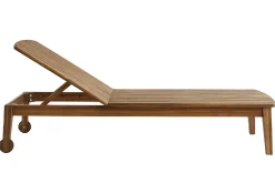 Flash Sale Miliboo Set de 2 tumbonas de acacia maciza CANOPEE